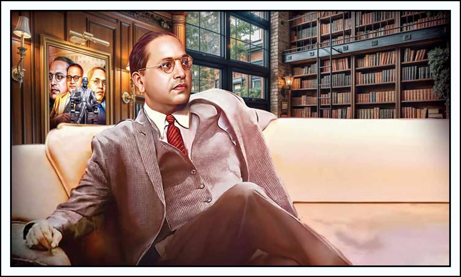 जागतिक पुस्तक दिन आणि डॉ. बाबासाहेब आंबेडकर यांचे पुस्तकप्रेम – ज्ञान हेच धन