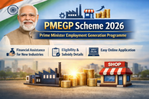 प्रधानमंत्री रोजगार निर्मिती कार्यक्रम – नवीन उद्योगासाठी आर्थिक सहाय्य
