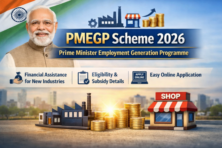 प्रधानमंत्री रोजगार निर्मिती कार्यक्रम – नवीन उद्योगासाठी आर्थिक सहाय्य